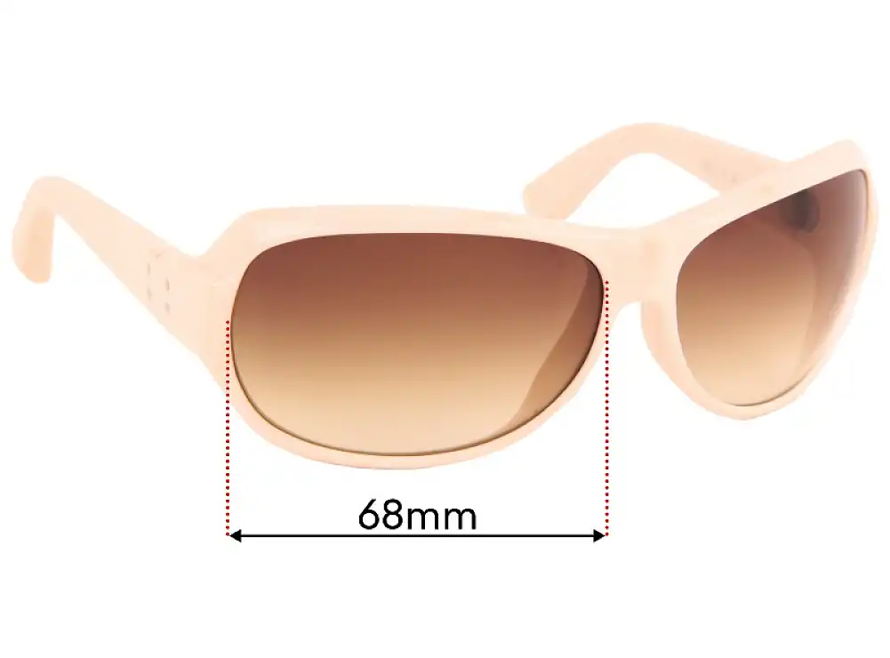 Sunglass Fix Lentes de Repuesto para Dita Scandal - 68mm Wide Sunglass Fix Lentes de Repuesto para Dita Scandal - 68mm Wide