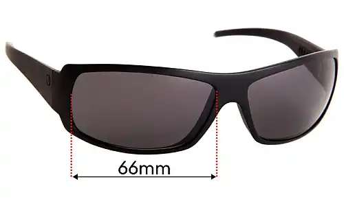Sunglass Fix Lentes de Repuesto para Electric Charge - 66mm Wide Sunglass Fix Lentes de Repuesto para Electric Charge - 66mm Wide