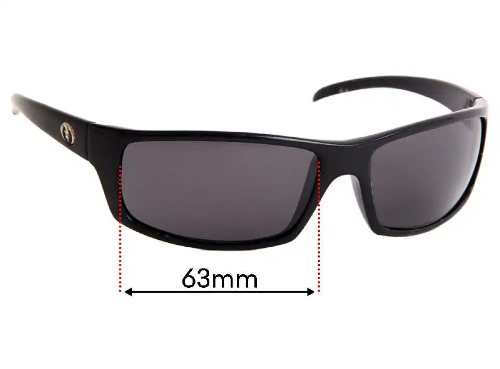 Sunglass Fix Lentes de Repuesto para Electric Technician 2011 and Newer - 63mm Wide Sunglass Fix Lentes de Repuesto para Electric Technician 2011 and Newer - 63mm Wide