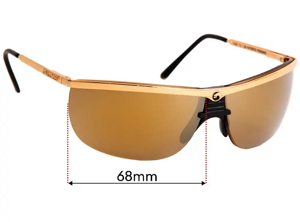 Sunglass Fix Lentes de Repuesto para Gargoyles Legend - 68mm Wide Sunglass Fix Lentes de Repuesto para Gargoyles Legend - 68mm Wide