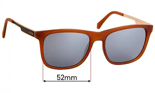 Sunglass Fix Lentes de Repuesto para Guess GU6908 - 55mm Wide Sunglass Fix Lentes de Repuesto para Guess GU6908 - 55mm Wide