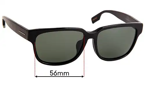 Sunglass Fix Lentes de Repuesto para Hugo Boss 0406/F/S - 56mm Wide Sunglass Fix Lentes de Repuesto para Hugo Boss 0406/F/S - 56mm Wide
