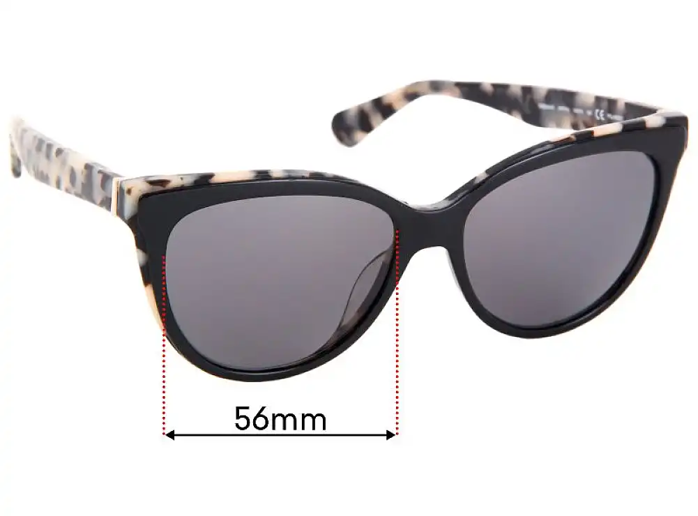 Sunglass Fix Lentes de Repuesto para Kate Spade Daesha/S - 56mm Wide Sunglass Fix Lentes de Repuesto para Kate Spade Daesha/S - 56mm Wide
