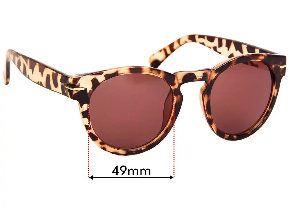 Sunglass Fix Lentes de Repuesto para Lulus See You Later - 49mm Wide Sunglass Fix Lentes de Repuesto para Lulus See You Later - 49mm Wide