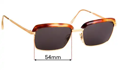 Sunglass Fix Lentes de Repuesto para Morel Ulysse - 54mm Wide Sunglass Fix Lentes de Repuesto para Morel Ulysse - 54mm Wide