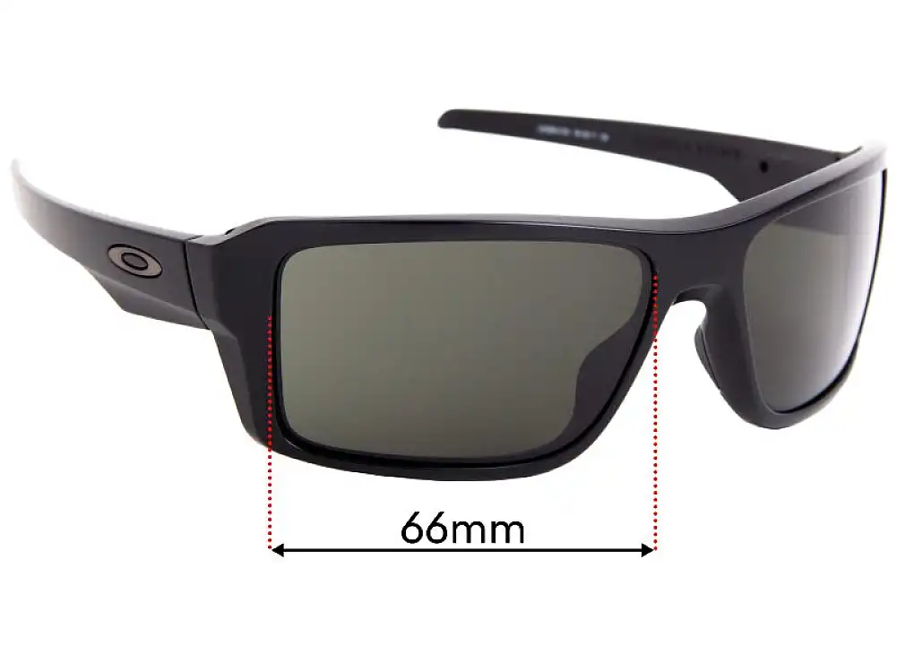 Sunglass Fix Lentes de Repuesto para Oakley Double Edge OO9380 - 66mm Wide Sunglass Fix Lentes de Repuesto para Oakley Double Edge OO9380 - 66mm Wide