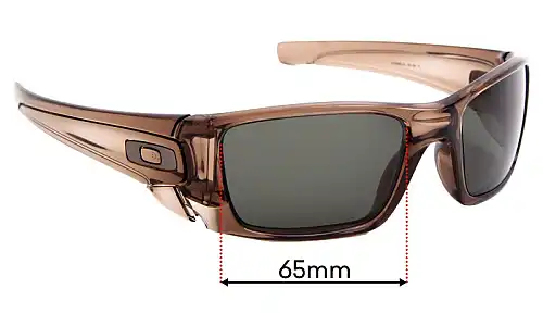 Sunglass Fix Lentes de Repuesto para Oakley Fuel Cell (RARE) - 65mm Wide Oakley Fuel Cell (RARE) Lentes de Repuesto 65mm wide