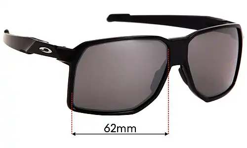 Sunglass Fix Lentes de Repuesto para Oakley Portal OO9446 - 62mm Wide Sunglass Fix Lentes de Repuesto para Oakley Portal OO9446 - 62mm Wide