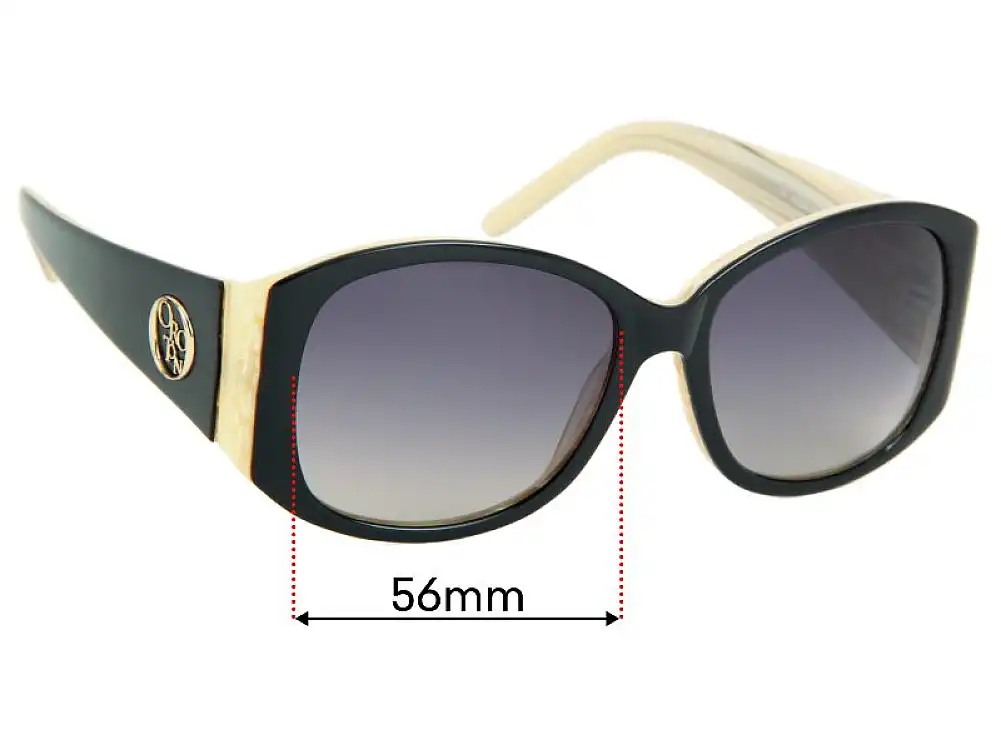 Sunglass Fix Lentes de Repuesto para Oroton Ashima - 56mm Wide Sunglass Fix Lentes de Repuesto para Oroton Ashima - 56mm Wide