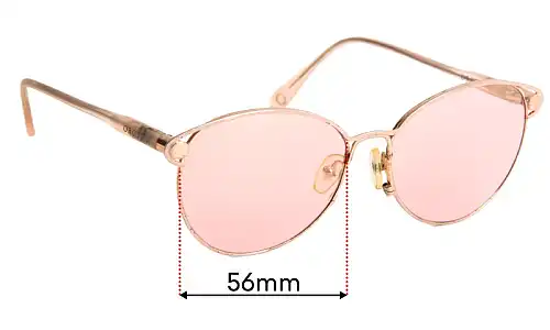 Sunglass Fix Lentes de Repuesto para Oroton Avalon - 56mm Wide Sunglass Fix Lentes de Repuesto para Oroton Avalon - 56mm Wide