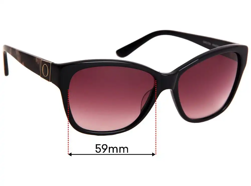 Sunglass Fix Lentes de Repuesto para Oroton Treasure - 59mm Wide Sunglass Fix Lentes de Repuesto para Oroton Treasure - 59mm Wide