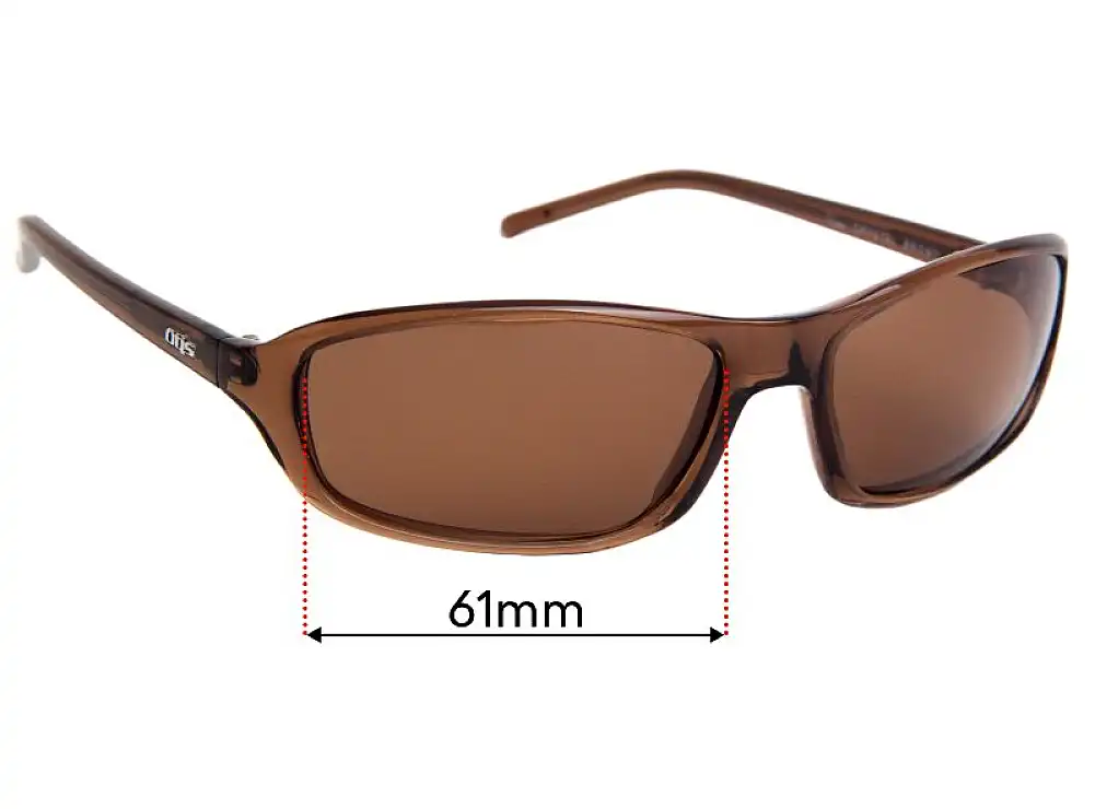Sunglass Fix Lentes de Repuesto para Otis Vegas - 61mm Wide Sunglass Fix Lentes de Repuesto para Otis Vegas - 61mm Wide