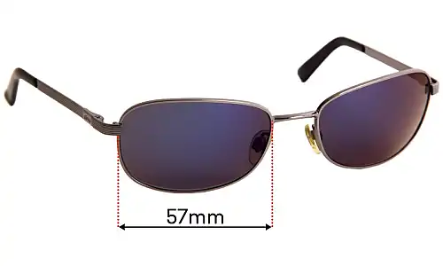 Sunglass Fix Lentes de Repuesto para Revo 3017 - 57mm Wide Sunglass Fix Lentes de Repuesto para Revo 3017 - 57mm Wide