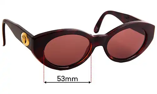 Sunglass Fix Lentes de Repuesto para Versace MOD 480/A - 53mm Wide Sunglass Fix Lentes de Repuesto para Versace MOD 480/A - 53mm Wide