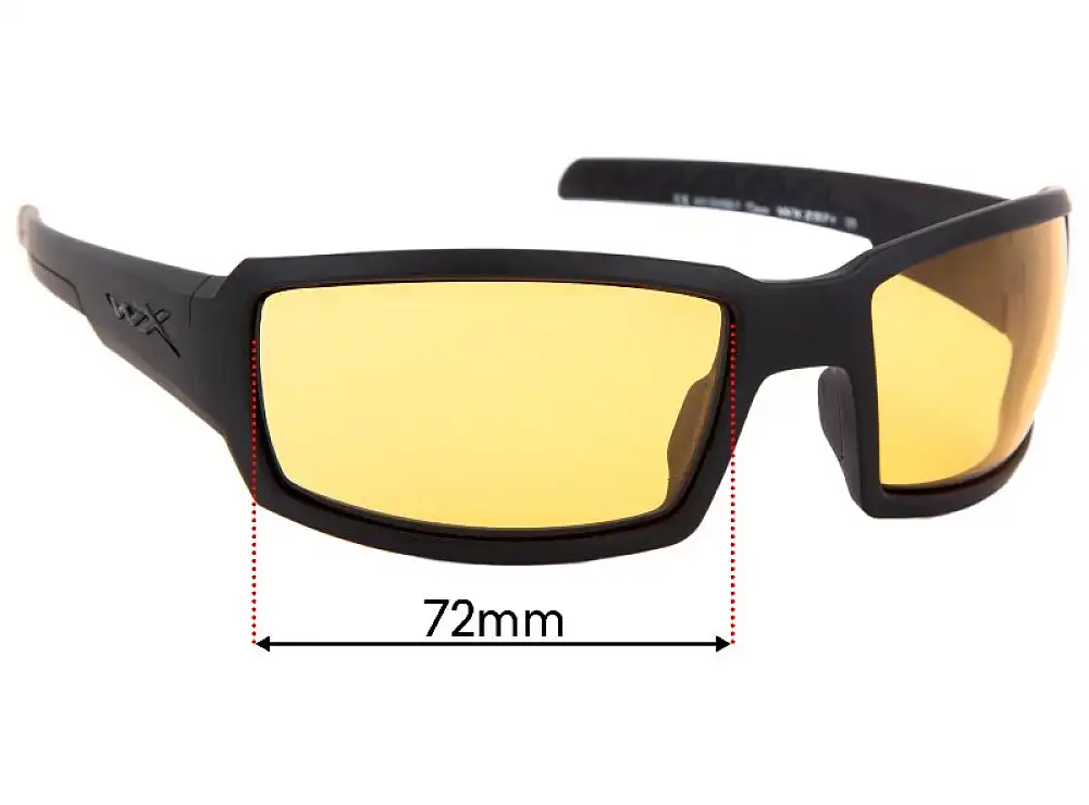Wiley X Titan Replacement Lenses 72mm Wiley X Titan Replacement Lenses 72mm