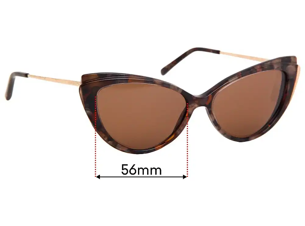 Sunglass Fix Lentes de Repuesto para Yves Saint Laurent YSL6346/S - 56mm Wide Sunglass Fix Lentes de Repuesto para Yves Saint Laurent YSL6346/S - 56mm Wide