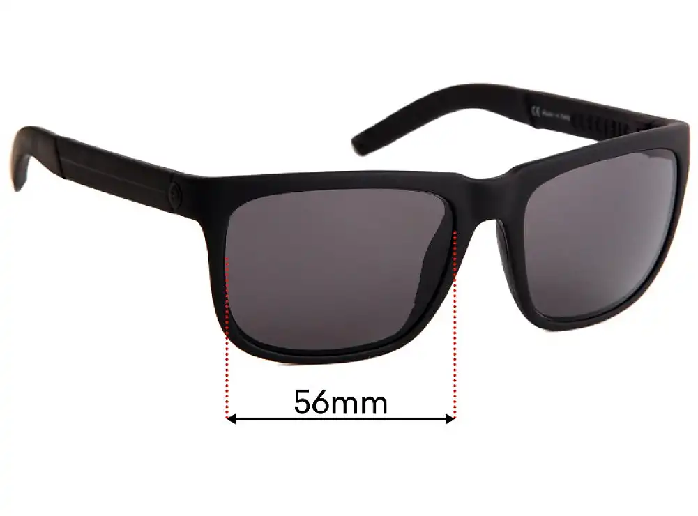 Sunglass Fix Lentes de Repuesto para Electric Knoxville-S - 56mm Wide Sunglass Fix Lentes de Repuesto para Electric Knoxville-S - 56mm Wide