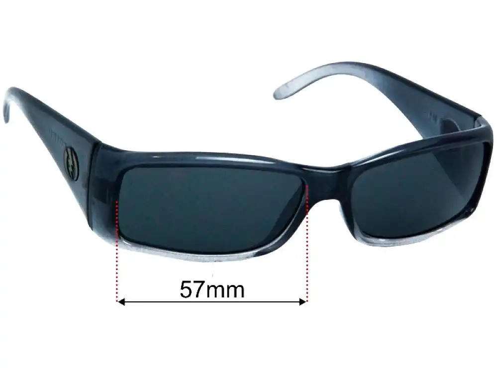 Sunglass Fix Lentes de Repuesto para Electric HI FI - 57mm Wide Sunglass Fix Lentes de Repuesto para Electric HI FI - 57mm Wide