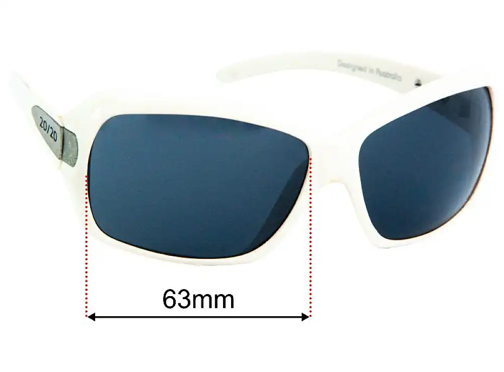 Sunglass Fix Lentes de Repuesto para Odyssey Sputnik - 63mm Wide - Side View Sunglass Fix Lentes de Repuesto para Odyssey Sputnik - 63mm Wide - Side View