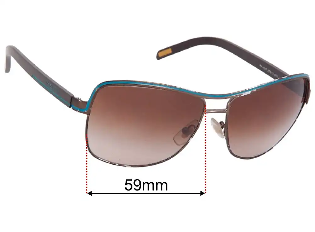Sunglass Fix Lentes de Repuesto para Polo RA 4057 - 59mm Wide Sunglass Fix Lentes de Repuesto para Polo RA 4057 - 59mm Wide