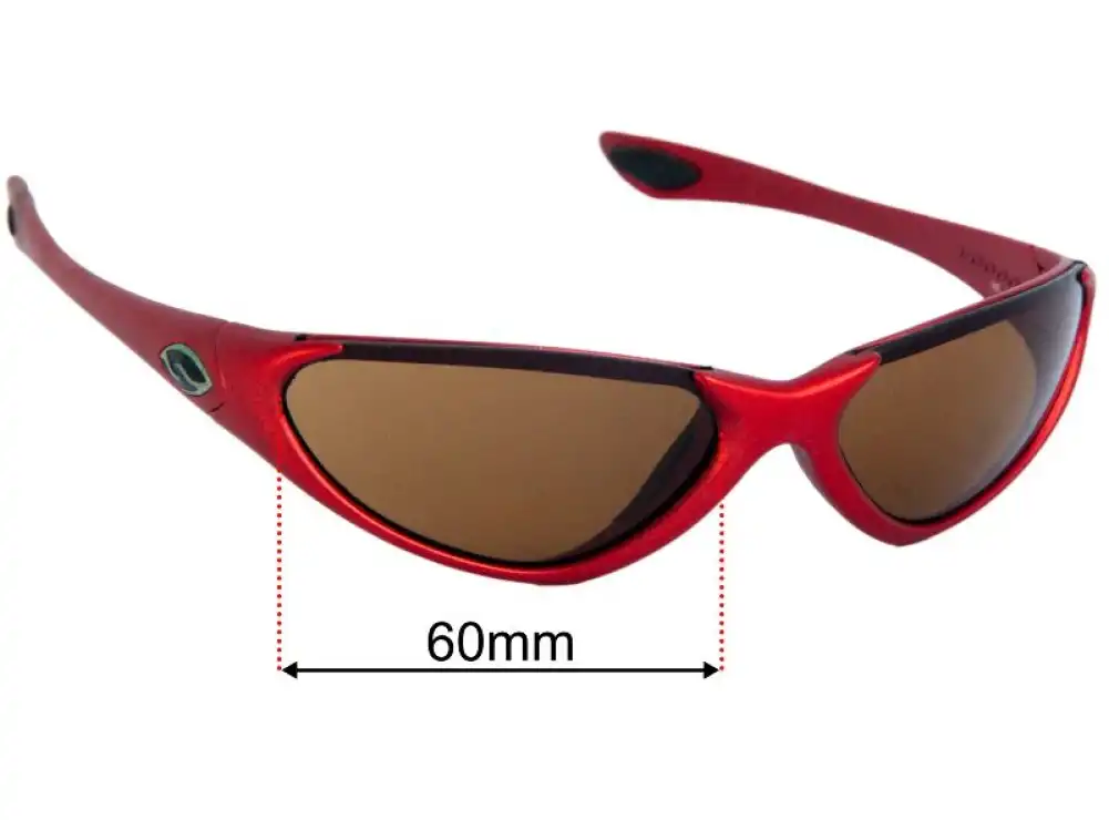 Sunglass Fix Lentes de Repuesto para Smith Voodoo - 60mm Wide Sunglass Fix Lentes de Repuesto para Smith Voodoo - 60mm Wide