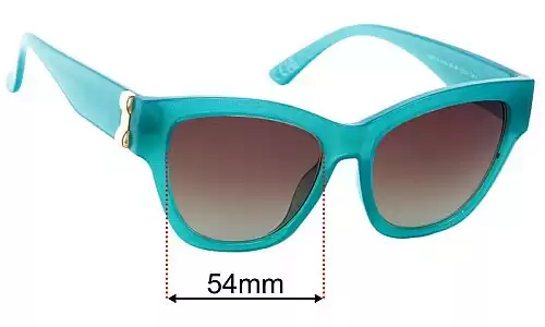 Sunglass Fix Lentes de Repuesto para New Look Bow Trim - 54mm Wide New Look Bow Trim Lentes de Repuesto 54mm wide