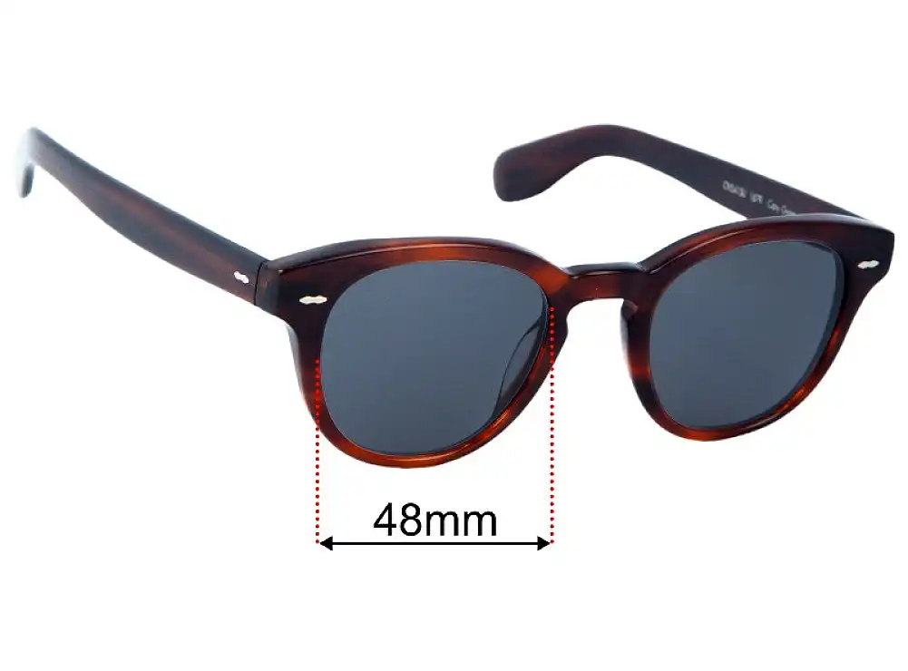 Sunglass Fix Lentes de Repuesto para Oliver Peoples OV5413U Cary Grant - 48mm Wide Sunglass Fix Lentes de Repuesto para Oliver Peoples OV5413U Cary Grant - 48mm Wide