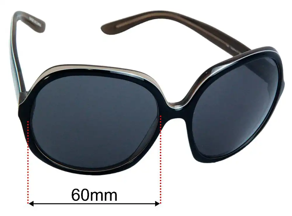 Sunglass Fix Lentes de Repuesto para Carrera Hippy 1 - 60mm Wide Sunglass Fix Lentes de Repuesto para Carrera Hippy 1 - 60mm Wide