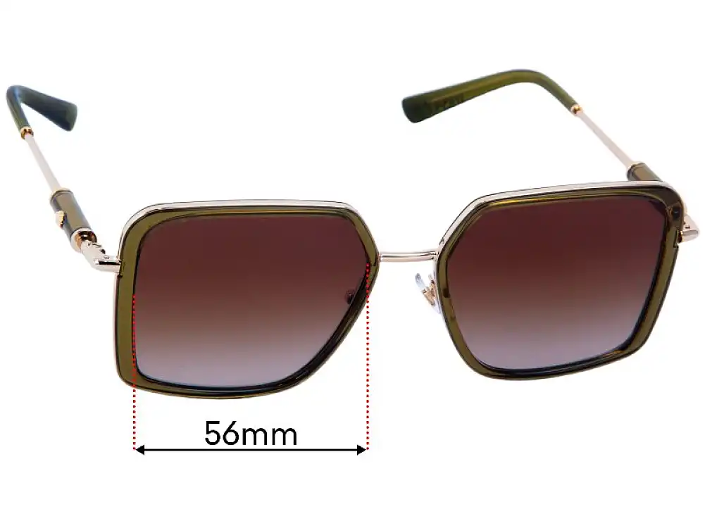 Sunglass Fix Replacement Lenses for Versace VE2261 - 56mm Wide Sunglass Fix Replacement Lenses for Versace VE2261 - 56mm Wide