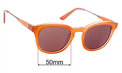 Sunglass Fix Lentes de Repuesto para Electric La Txoko - 50mm Wide Electric La Txoko Lentes de Repuesto 50mm wide