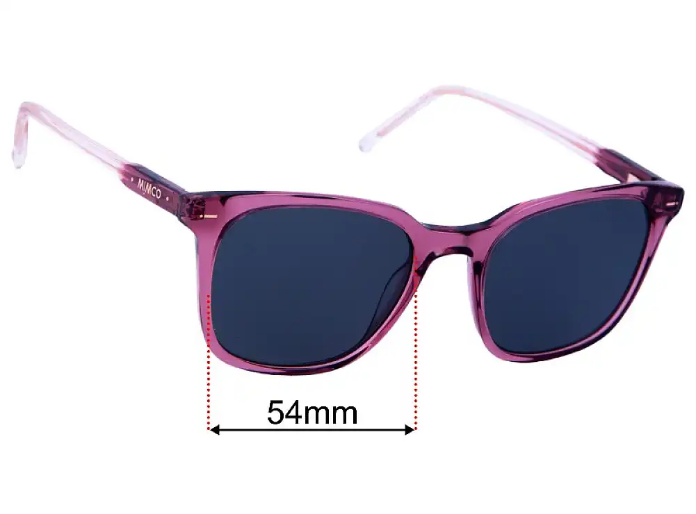 Sunglass Fix Lentes de Repuesto para Mimco Sun Rx 06 - 54mm Wide Sunglass Fix Lentes de Repuesto para Mimco Sun Rx 06 - 54mm Wide