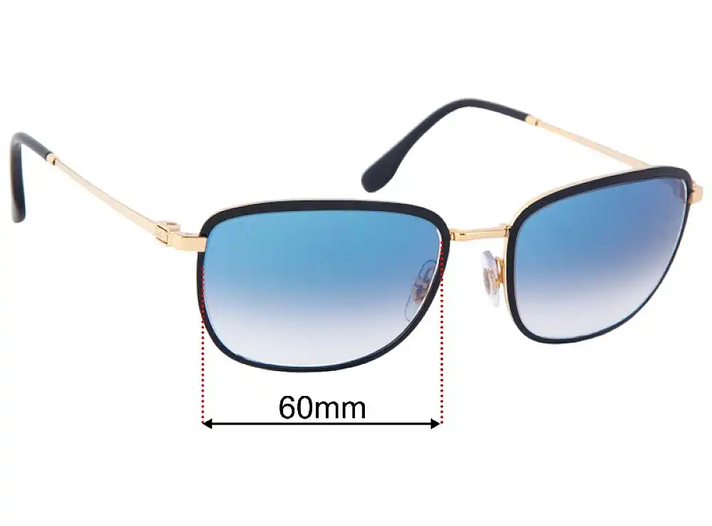 Sunglass Fix Lentes de Repuesto para Ray-Ban RB3705 - 60mm Wide Sunglass Fix Lentes de Repuesto para Ray-Ban RB3705 - 60mm Wide