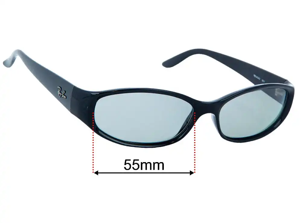Sunglass Fix Lentes de Repuesto para Ray-Ban RB4043 - 55mm Wide Sunglass Fix Lentes de Repuesto para Ray-Ban RB4043 - 55mm Wide