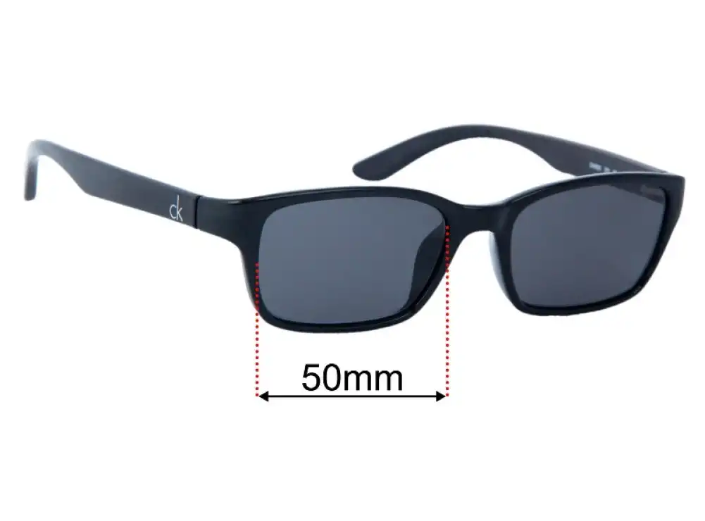 Sunglass Fix Lentes de Repuesto para Calvin Klein CK5825 - 50mm Wide Sunglass Fix Lentes de Repuesto para Calvin Klein CK5825 - 50mm Wide