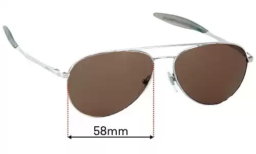 Sunglass Fix Lentes de Repuesto para DKNY DY5009 - 58mm Wide DKNY DY5009 Lentes de Repuesto 58mm wide
