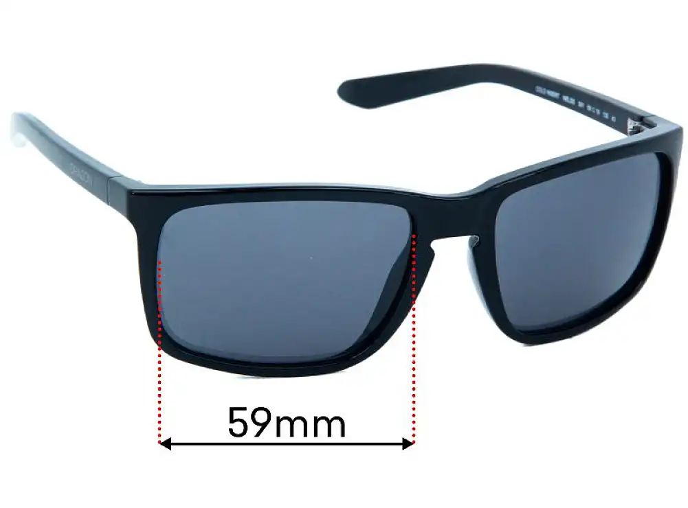 Sunglass Fix Lentes de Repuesto para Dragon Melee - 59mm Wide Sunglass Fix Lentes de Repuesto para Dragon Melee - 59mm Wide