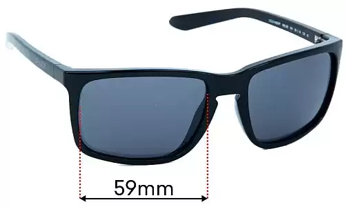 Sunglass Fix Lentes de Repuesto para Dragon Melee - 59mm Wide Dragon Melee Lentes de Repuesto 59mm wide