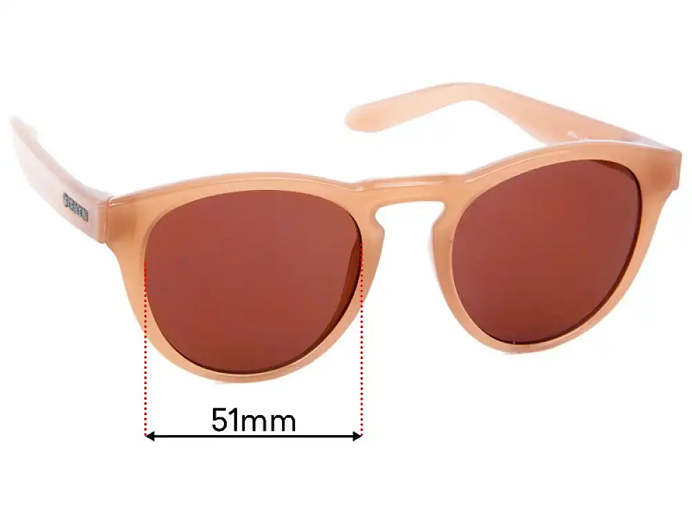 Sunglass Fix Lentes de Repuesto para Dragon Opus LL - 51mm Wide Sunglass Fix Lentes de Repuesto para Dragon Opus LL - 51mm Wide