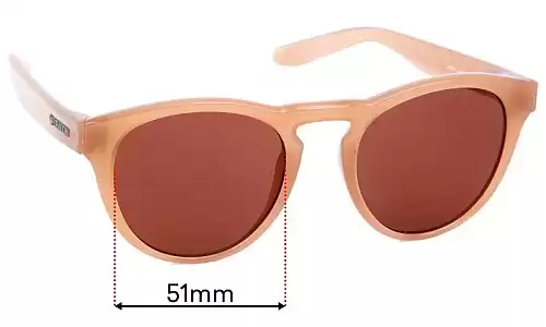 Sunglass Fix Lentes de Repuesto para Dragon Opus LL - 51mm Wide Dragon Opus LL Lentes de Repuesto 51mm wide