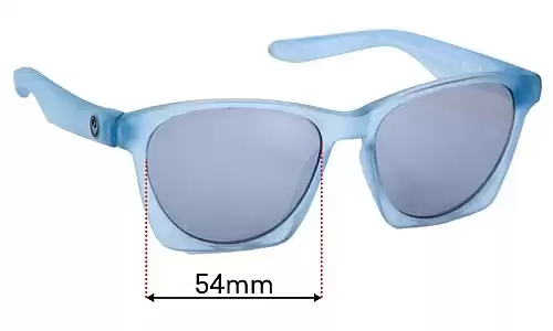 Sunglass Fix Lentes de Repuesto para Dragon Post Up - 54mm Wide Dragon Post Up Lentes de Repuesto 54mm wide