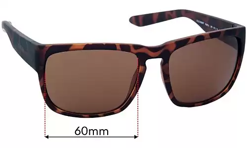 Sunglass Fix Lentes de Repuesto para Dragon Rune Xl - 60mm Wide Dragon Rune Xl Lentes de Repuesto 60mm wide