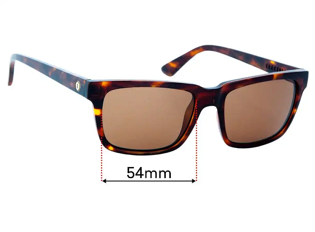 Sunglass Fix Lentes de Repuesto para Electric Austin - 54mm Wide Sunglass Fix Lentes de Repuesto para Electric Austin - 54mm Wide