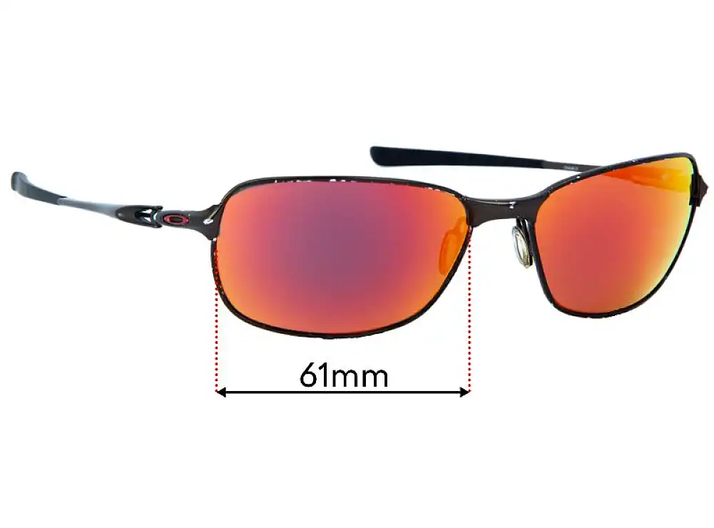 Sunglass Fix Lentes de Repuesto para Oakley C-Wire New - 61mm Wide Sunglass Fix Lentes de Repuesto para Oakley C-Wire New - 61mm Wide