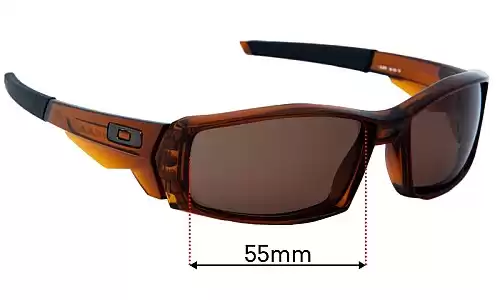 Sunglass Fix Lentes de Repuesto para Oakley Canteen - 55mm Wide Oakley Canteen Lentes de Repuesto 55mm wide