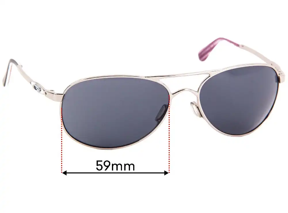 Sunglass Fix Lentes de Repuesto para Oakley Given OO4068 59mm - 59mm Wide Sunglass Fix Lentes de Repuesto para Oakley Given OO4068 59mm - 59mm Wide
