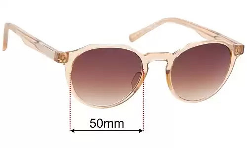 Sunglass Fix Lentes de Repuesto para Specsavers River - 50mm Wide Specsavers River Lentes de Repuesto 50mm wide