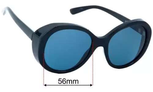 Sunglass Fix Lentes de Repuesto para Childe Drummer - 56mm Wide Childe Drummer Lentes de Repuesto 56mm wide
