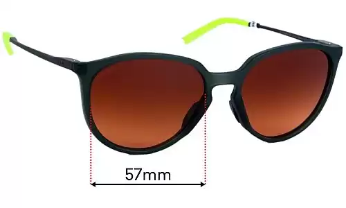 Sunglass Fix Lentes de Repuesto para Oakley Sielo OO9288 - 57mm Wide Oakley Sielo OO9288 Lentes de Repuesto 57mm wide
