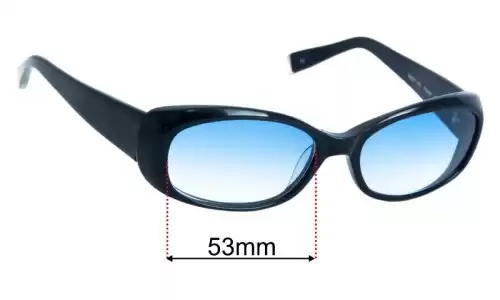 Sunglass Fix Lentes de Repuesto para Oliver Peoples OV5048-S Phoebe - 53mm Wide Oliver Peoples OV5048-S Phoebe Lentes de Repuesto 53mm wide