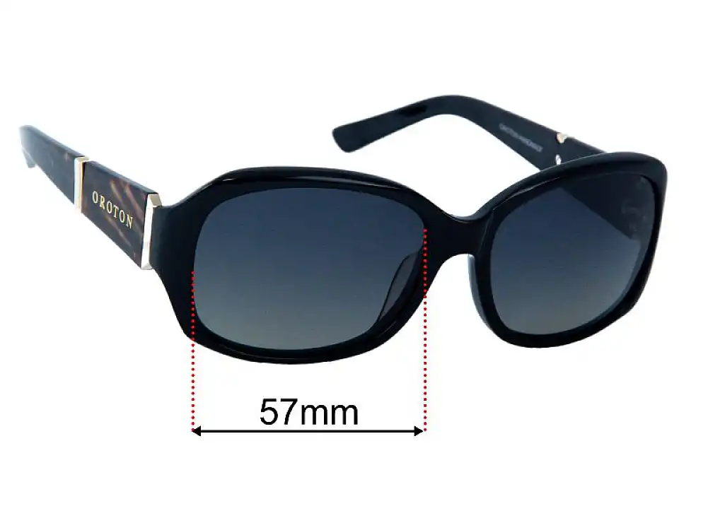 Sunglass Fix Lentes de Repuesto para Oroton Mexico - 57mm Wide Sunglass Fix Lentes de Repuesto para Oroton Mexico - 57mm Wide